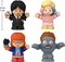 Little People Collector Wednesday TV Series Special Edition Set, 4 Figures in Display Package